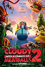 Cloudy With A Chance Of Meatballs 2 2013 Dual Audio Hindi 480p BluRay 300MB Mp4Moviez